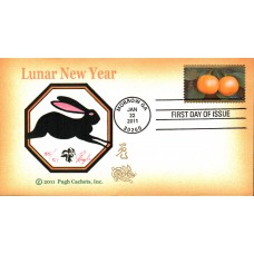#4492 Year of the Rabbit Pugh FDC