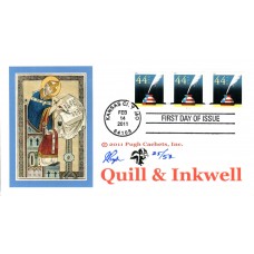 #4496 Patriotic Quill and Inkwell PNC Pugh FDC