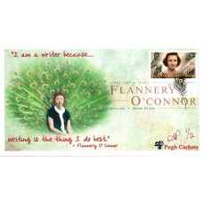 #5003 Flannery O'Connor Plate Pugh FDC