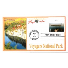 #C148 Voyageurs National Park Plate Pugh FDC