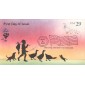 #U624 Country Geese Pugh FDC