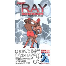 #4020 Sugar Ray Robinson Rage FDC