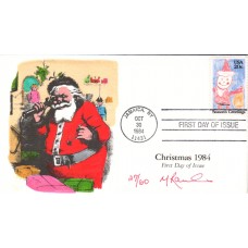 #2108 Santa Claus Rawlins FDC