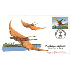 #2423 Pteranodom Dinosaur Rawlins FDC