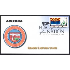 #4277 FOON: Arizona Flag Raycal FDC
