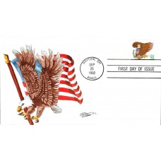 #2596 Eagle and Shield Ray FDC