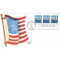 #2607 USA - Flag PNC Ray FDC