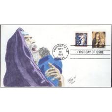#3003//12 Madonna and Child Ray FDC