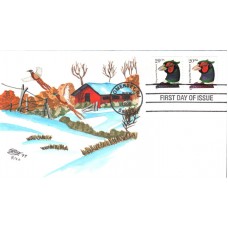 #3050//55 Ring-necked Pheasant Ray FDC