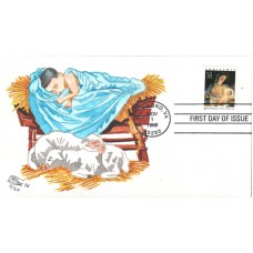 #3107 Madonna and Child Ray FDC
