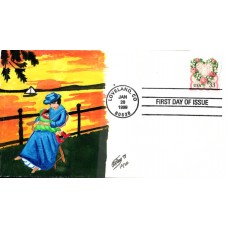 #3274 Victorian Love Ray FDC