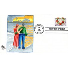 #3275 Victorian Love Ray FDC