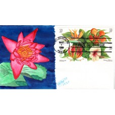 #3310-13 Tropical Flowers Ray FDC