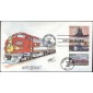#3334-36 All Aboard - Trains Ray FDC