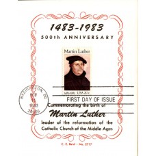 #2065 Martin Luther Reid Maxi FDC