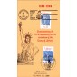 #2224 Statue of Liberty Joint Reid Maxi FDC