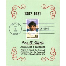 #2442 Ida B. Wells Reid Maxi FDC