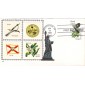 #1961 Florida Birds - Flowers Ries FDC