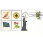 #1997 Vermont Birds - Flowers Ries FDC