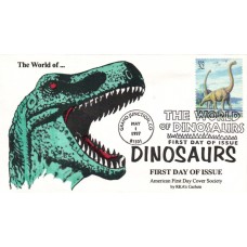 #3136d Dinosaurs - Brachiosaurus RKA FDC