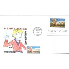 #5105 Henry James RLB FDC