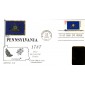 #1634 Pennsylvania State Flag RLG FDC