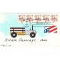 #2451 Steam Carriage 1866 PNC Rogak FDC