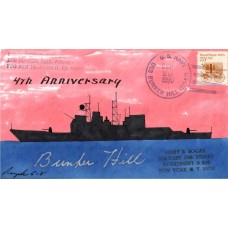USS Bunker Hill CG52 1990 Rogak Cover