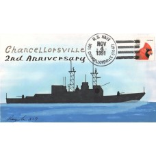 USS Chancellorsville CG62 1991 Rogak Cover