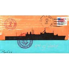 USS Denver LPD9 1991 Rogak Cover
