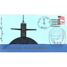 USS Richard B. Russell SSN687 1991 Rogak Cover