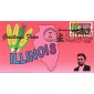 #3573 Greetings From Illinois Romp FDC
