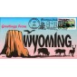 #3610 Greetings From Wyoming Romp FDC