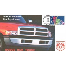 #3747 Year of the Ram Romp FDC