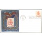 #1593 Freedom of the Press Ross Foil FDC
