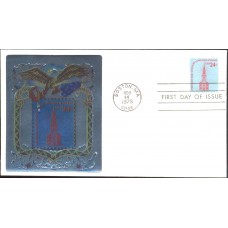 #1603 Old North Church Ross Foil FDC