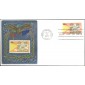 #1727 Talking Pictures Ross Foil FDC