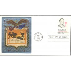 #1823 Emily Bissell Ross Foil FDC