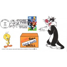 #3204 Sylvester and Tweety RRAGS FDC