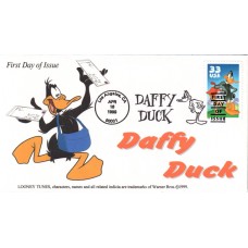 #3306 Daffy Duck RRAGS FDC