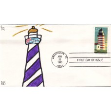 #2472 West Quoddy Head Lighthouse RVS FDC