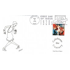 #3184h Flappers Do The Charleston Shadow FDC