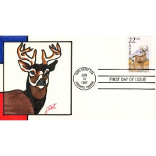 #2294 Mule Deer Skat FDC