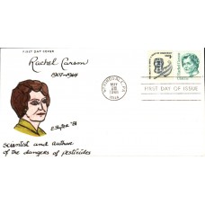 #1857 Rachel Carson Slyter FDC