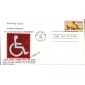 #1925 Disabled Persons Slyter FDC