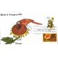 #1968 Kansas Birds - Flowers Combo Slyter FDC