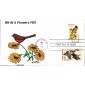 #1972 Maryland Birds - Flowers Combo Slyter FDC