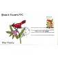 #2000 West Virginia Birds - Flowers Slyter FDC