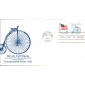 #1901 Bicycle 1870s SOS FDC