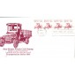 #2125 Star Route Truck 1910s SOS FDC